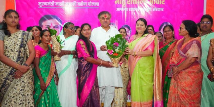 लाडकी बहिण योजनेला विरोध करणाऱ्यांना जागा दाखवून द्या – आ. राणाजगजितसिंह पाटील
