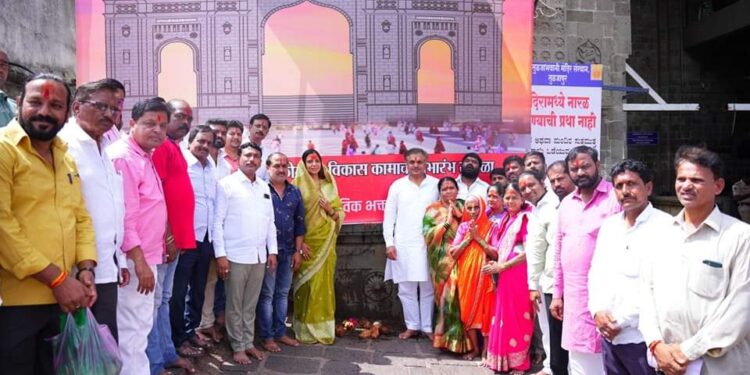 तुळजाभवानी मंदिराच्या जीर्णोध्दार कामाचा शुभारंभ