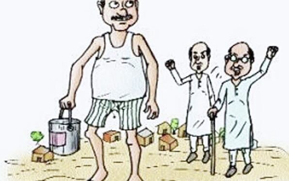 वाशी तालुक्यात हागणदारीमुक्त योजनेचा बोजवारा; गुड मॉर्निंग पथक स्थापन करण्याची मागणी