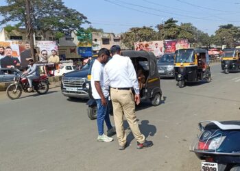 वाहनांचे पाठीमागून फोटो काढून ट्रॅफिक पोलीसांकडून धाराशिव शहरात वाहनधारकांची खुलेआम लूट