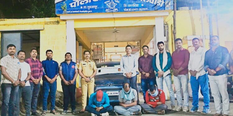 तुळजापुरात सापडले MD ड्रग्ज ३ इसम ताब्यात