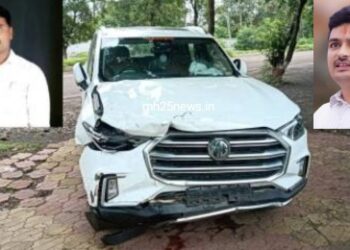 आ.सुरेश धस यांच्या मुलाची दुचाकीस्वाराला धडक