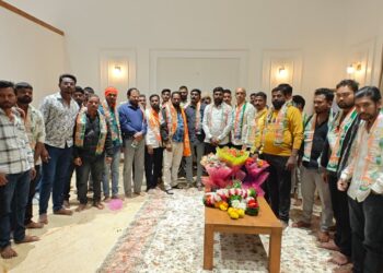 भाजपचे ज्येष्ठ नेते विलास अण्णा सांजेकर यांचा राष्ट्रवादी काँग्रेस मध्ये जाहीर प्रवेश