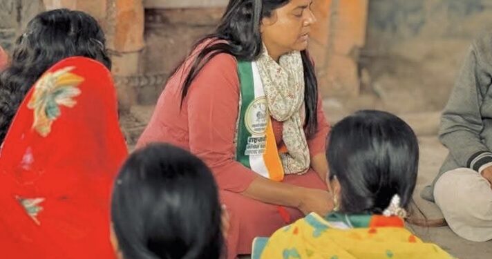 तेर जिल्हा परिषद गटात सक्षणा सलगर यांचा प्रचाराचा धडाका