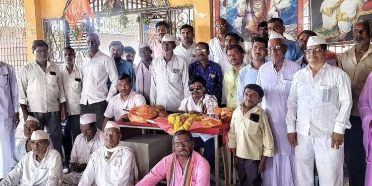 दाभा येथे प्रहार व शिवअर्पण दिव्यांग संघटनेच्या 124 व्या शाखेचे उद्घाटन